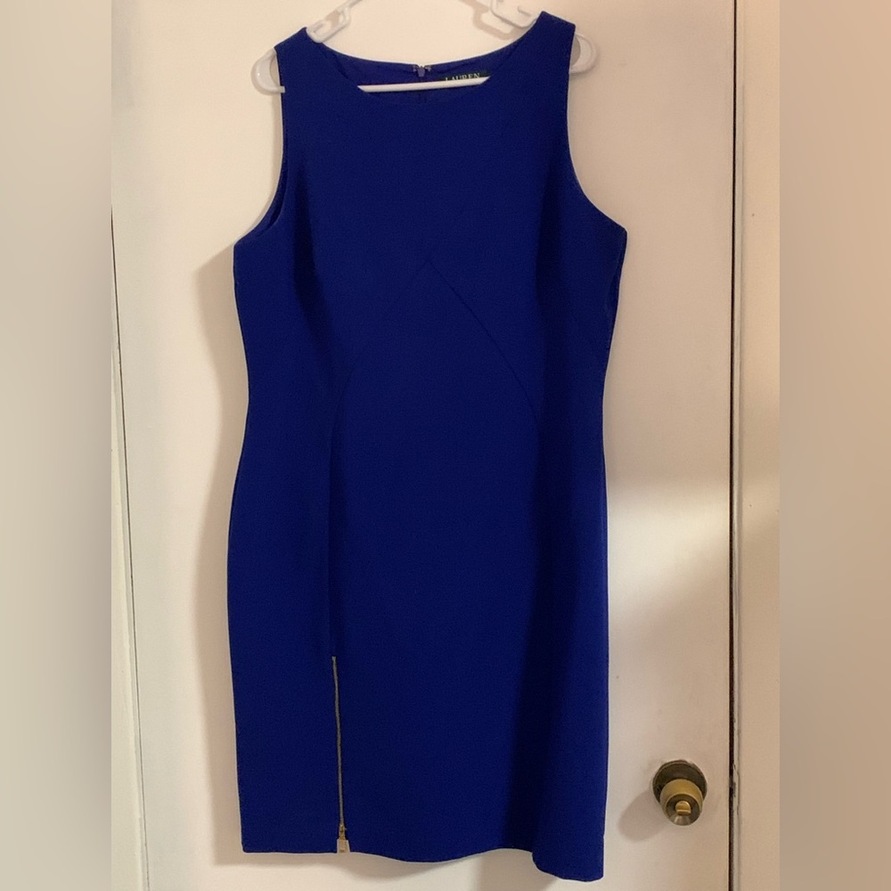 Lauren by Ralph Lauren Sleeveless Sheath Dress